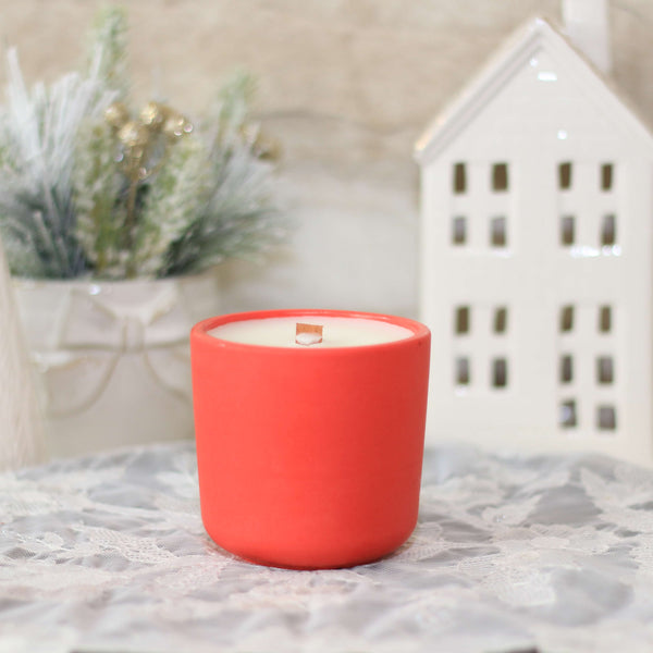 Timeless Holidays Stone Candle Jar