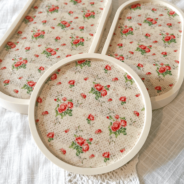 Red Roses Tray